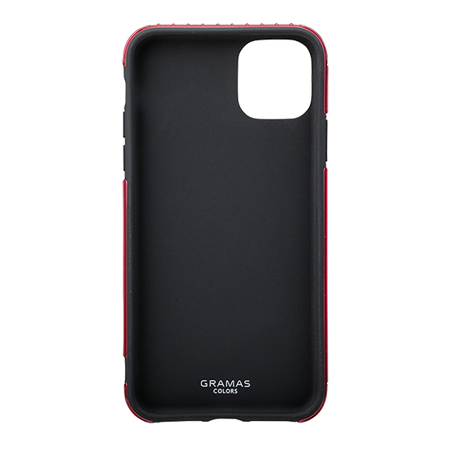 【iPhone11 Pro Max ケース】”Rib” Hybrid Shell Case (Red)サブ画像