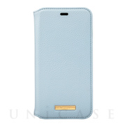 【iPhone11 Pro ケース】“Shrink” PU Leather Book Case (Light Blue)