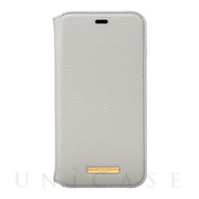 【iPhone11 Pro ケース】“Shrink” PU Leather Book Case (Greige)
