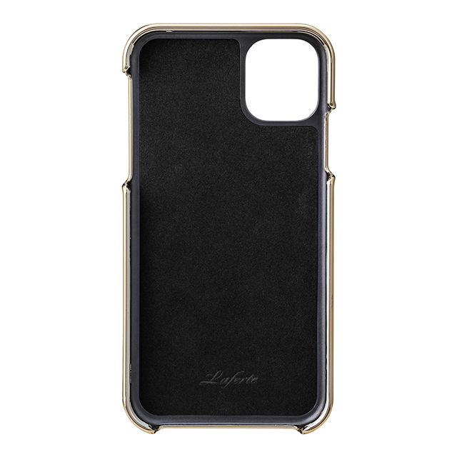 【iPhone11 Pro ケース】“Shrink” PU Leather Shell Case (Navy)サブ画像