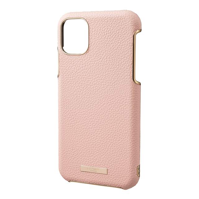 【iPhone11 Pro ケース】“Shrink” PU Leather Shell Case (Pink)サブ画像