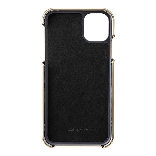 【iPhone11/XR ケース】“Shrink” PU Leather Shell Case (Black)サブ画像