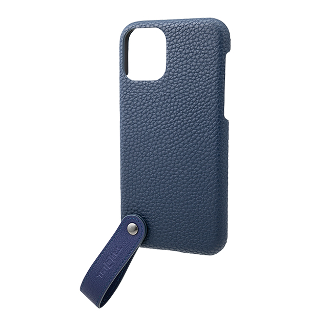 【iPhone11 Pro ケース】“TAIL” PU Leather Shell Case (Navy)サブ画像
