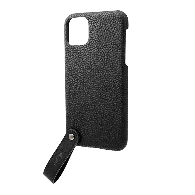 【iPhone11 Pro Max ケース】“TAIL” PU Leather Shell Case (Black)サブ画像