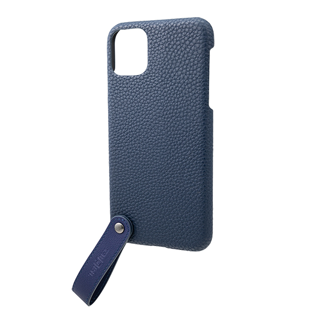 【iPhone11 Pro Max ケース】“TAIL” PU Leather Shell Case (Navy)サブ画像