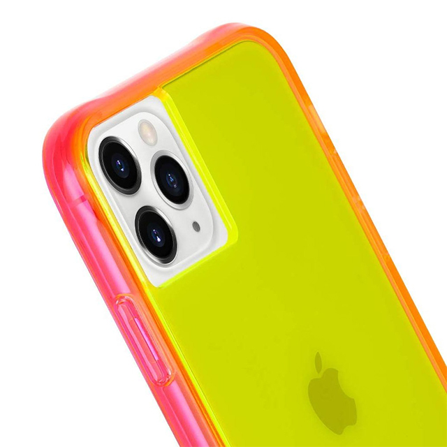 【iPhone11 Pro ケース】Tough Neon (Green/Pink)サブ画像