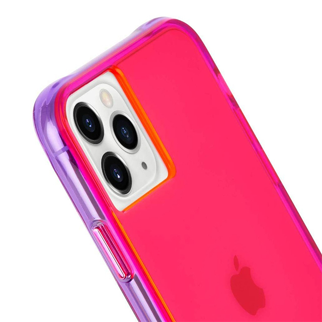 【iPhone11 Pro ケース】Tough Neon (Pink/Purple)サブ画像