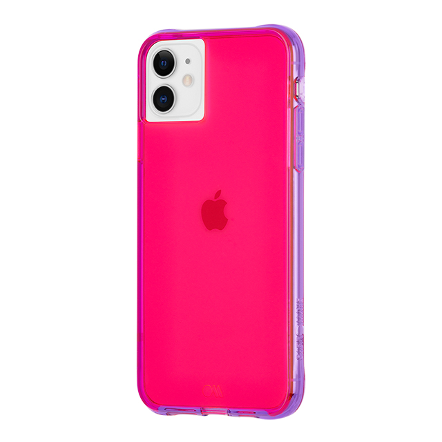 【iPhone11/XR ケース】Tough Neon (Pink/Purple)サブ画像