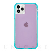 【iPhone11 Pro Max ケース】Tough Neon (Purple/Turquoise)