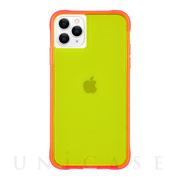 【iPhone11 Pro Max ケース】Tough Neon (Green/Pink)