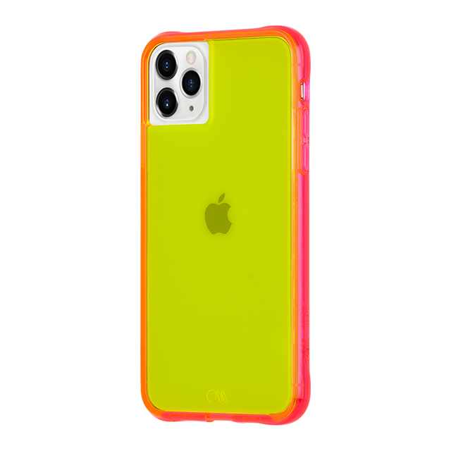 【iPhone11 Pro Max ケース】Tough Neon (Green/Pink)goods_nameサブ画像