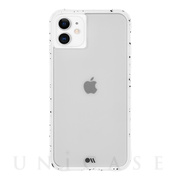 【iPhone11/XR ケース】Tough Speckled (White)