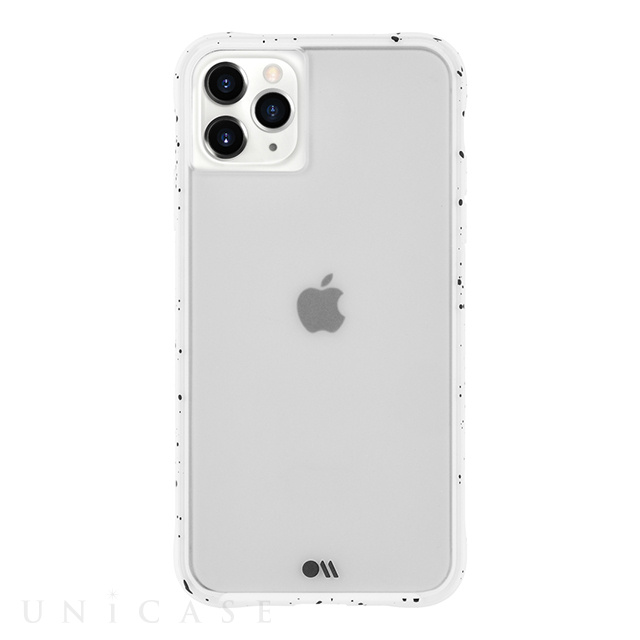【iPhone11 Pro Max ケース】Tough Speckled (White)