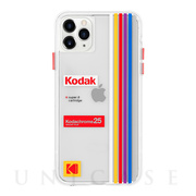 【iPhone11 Pro Max ケース】Kodak (Clear Striped)
