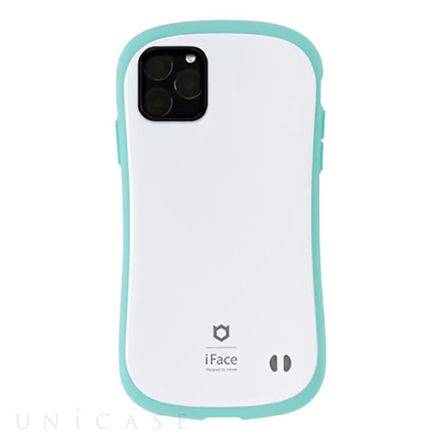 【iPhone11 Pro ケース】iFace First Class Pastelケース (ホワイト/ミント)