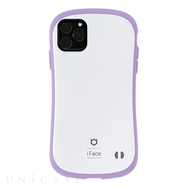 【iPhone11 Pro Max ケース】iFace First Class Pastelケース (ホワイト/パープル)