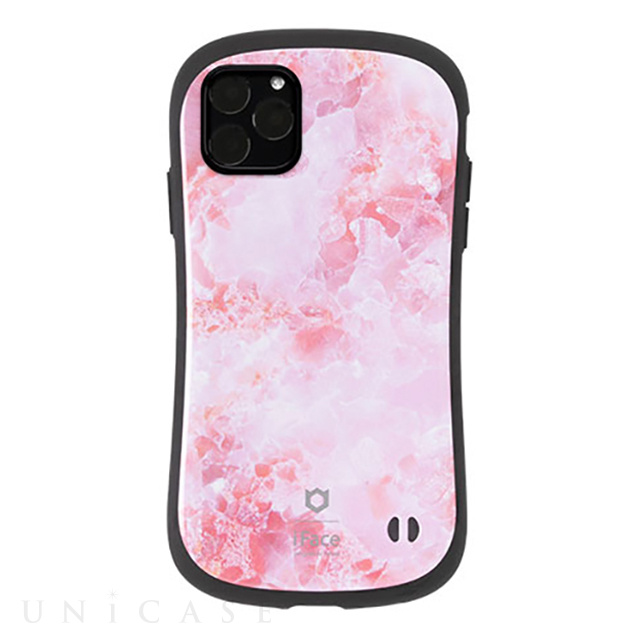 【iPhone11 Pro Max ケース】iFace First Class Marbleケース (ピンク)