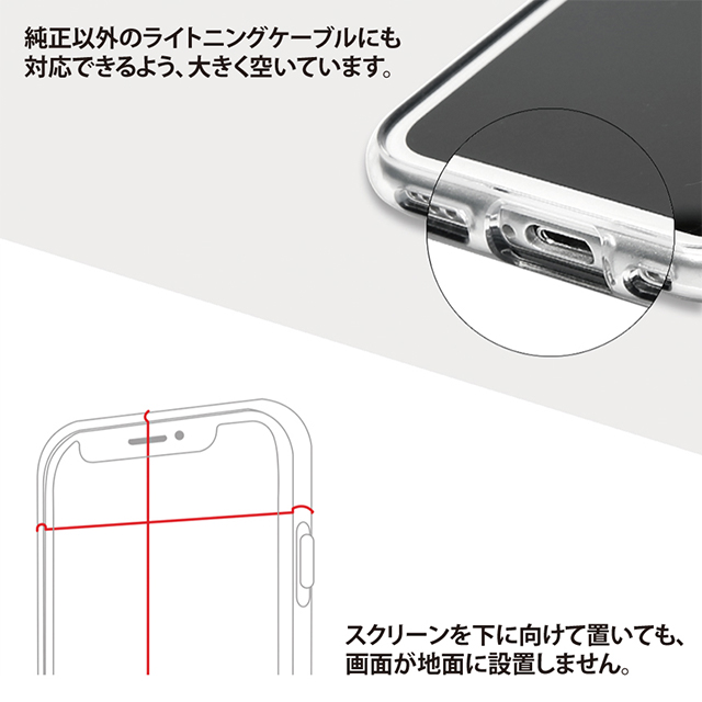 【iPhone11 Pro ケース】O1 バックポケットケース (Red)サブ画像