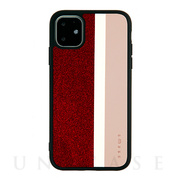 【iPhone11 ケース】Stripe デザインケース (Pink)