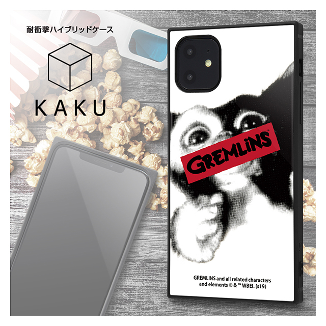 【iPhone11 ケース】グレムリン/耐衝撃ハイブリッドケース KAKU (WARNING)サブ画像