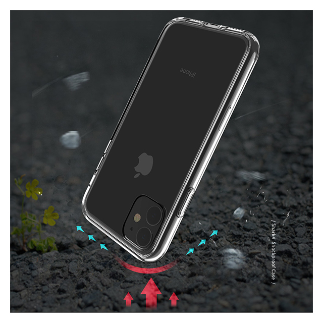 【iPhone11 Pro ケース】Shark4 Shockproof Case (black)サブ画像