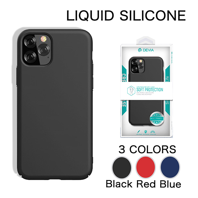 【iPhone11 Pro ケース】Nature Series Silicone Case (black)サブ画像