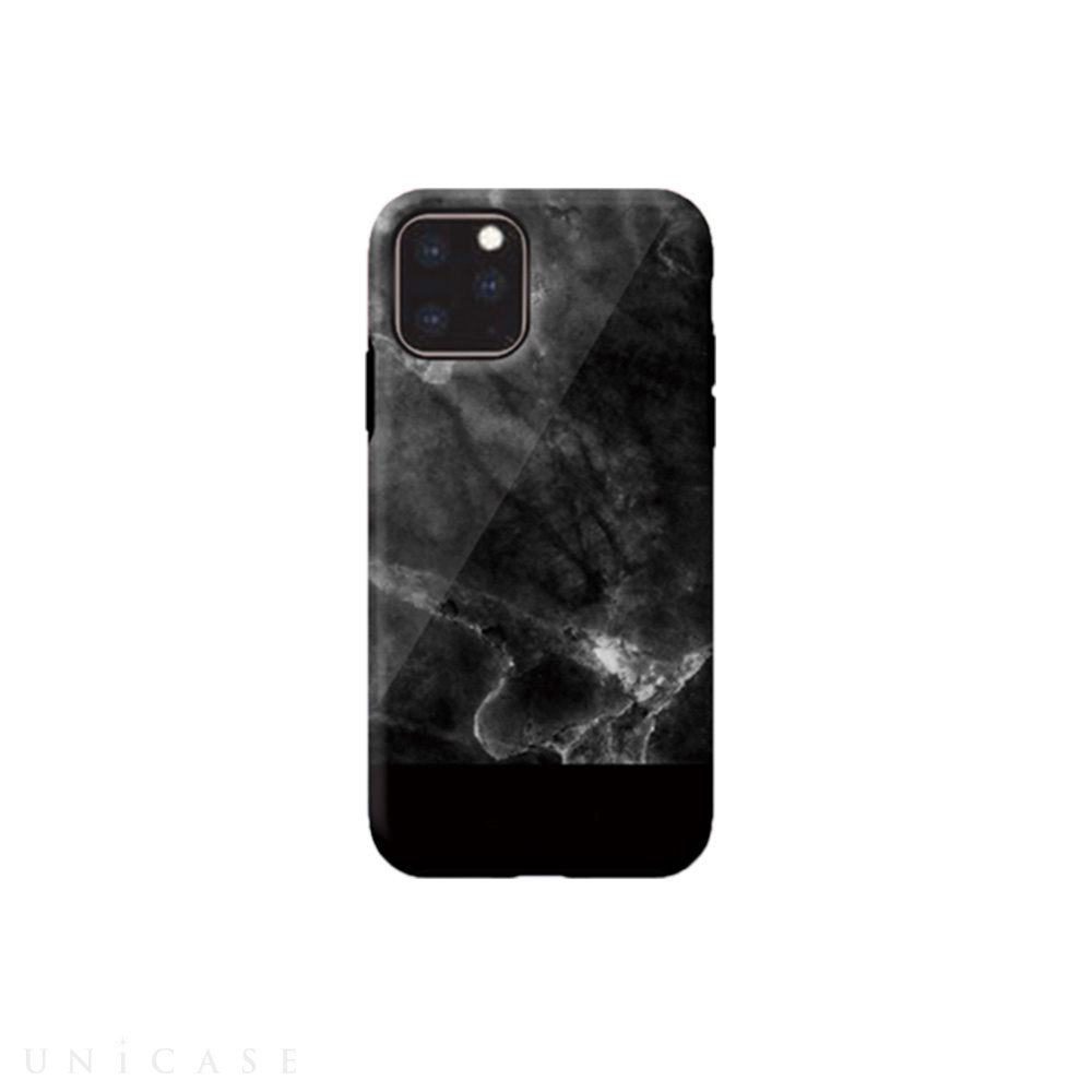 【iPhone11 Pro ケース】Marble series case (black)