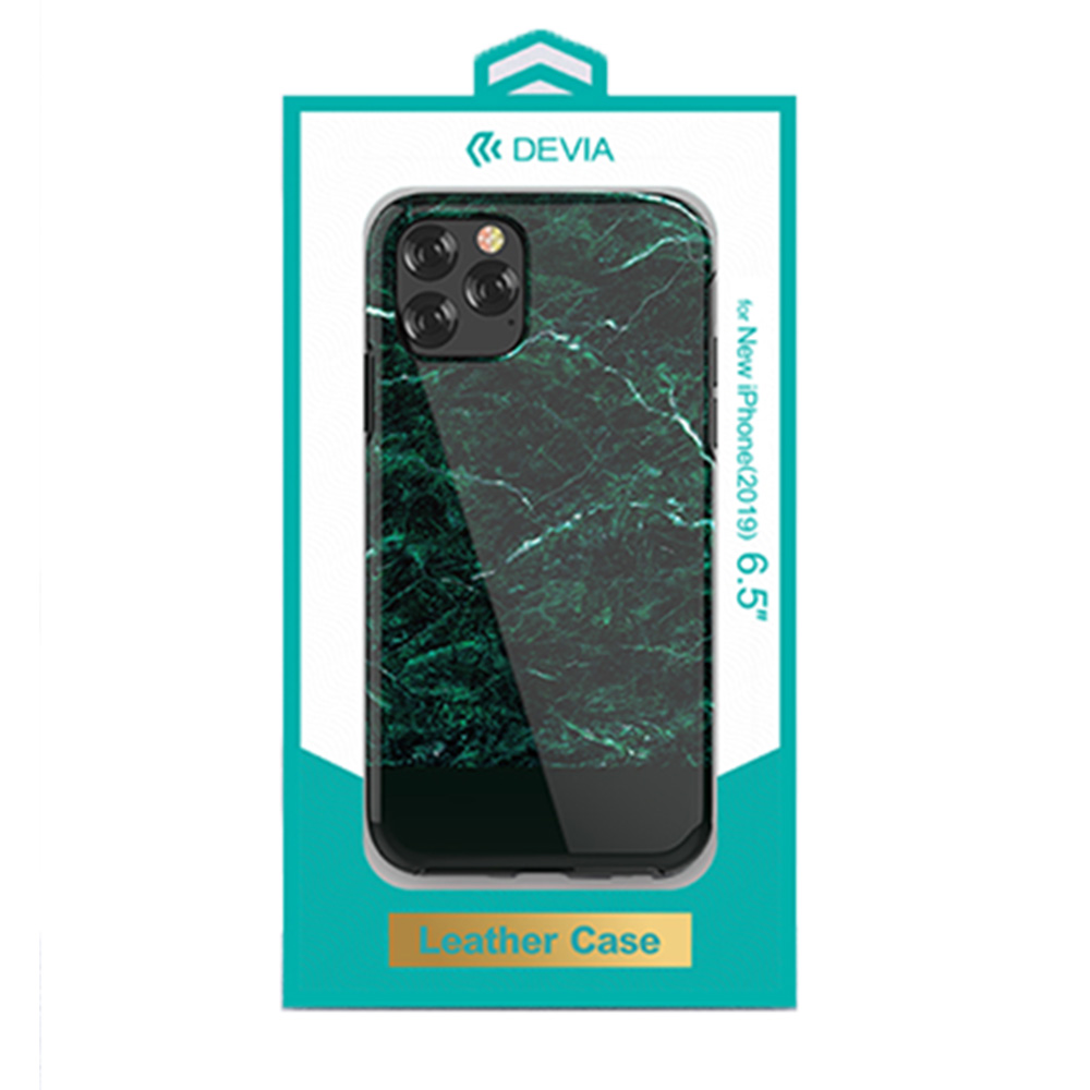【iPhone11 Pro ケース】Marble series case (green)サブ画像