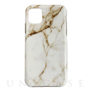 【iPhone11 Pro ケース】Marble series case (white)