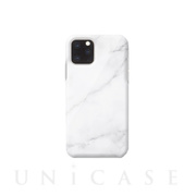 【iPhone11 Pro Max ケース】Marble series case (white)