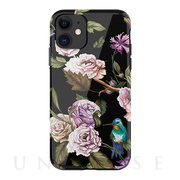 【iPhone11 ケース】Perfume lily series case (black)
