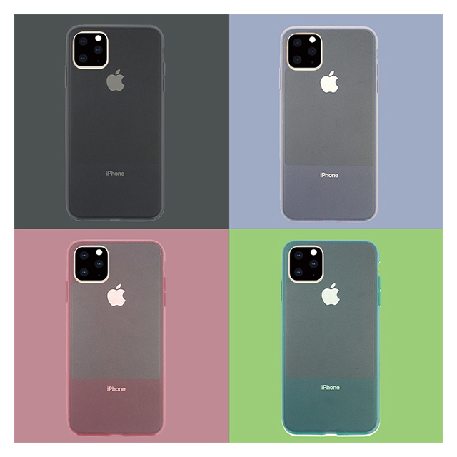 【iPhone11 Pro ケース】CONTRAST SILICON (Clear)サブ画像