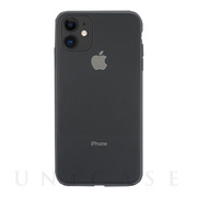 【iPhone11 ケース】CONTRAST SILICON (Black)