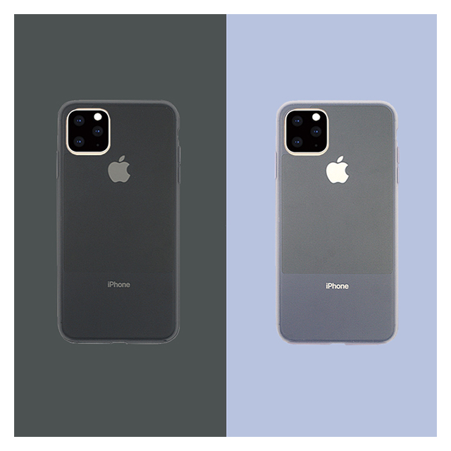 【iPhone11 Pro Max ケース】CONTRAST SILICON (Clear)サブ画像