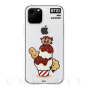 【iPhone11 Pro ケース】CLEAR SOFT SUMMER DOLCE (SHOOKY BT21)