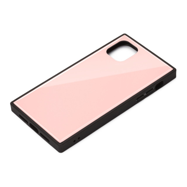 【iPhone11 ケース】ガラスハイブリッドケース (ピンク)サブ画像