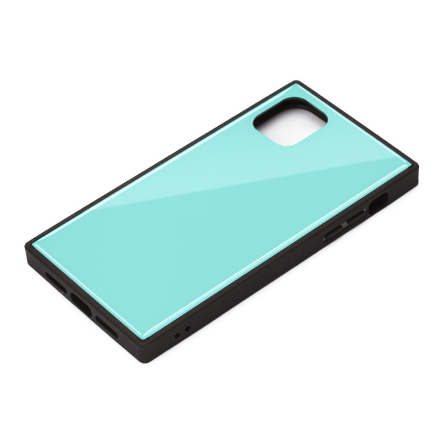 【iPhone11 Pro Max ケース】ガラスハイブリッドケース (ブルー)サブ画像