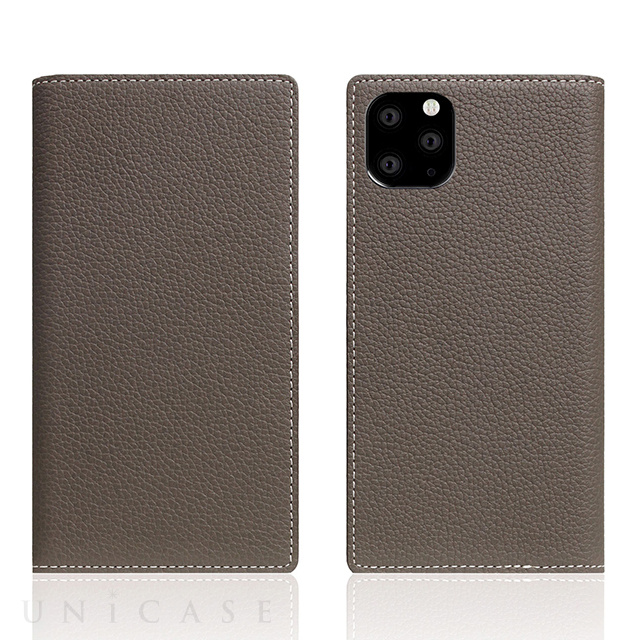 【iPhone11 Pro ケース】Full Grain Leather Case (Etoffe Cream)