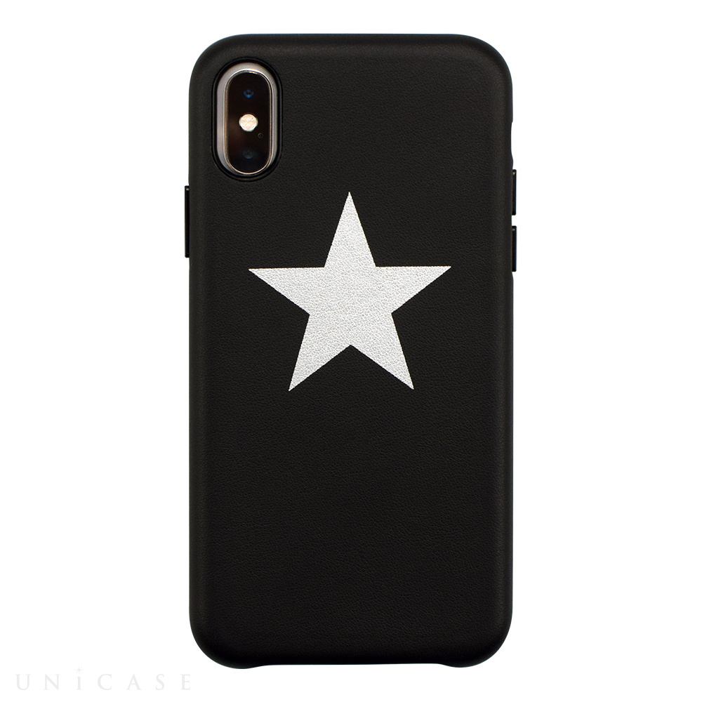 【アウトレット】【iPhoneXS/Xケース】OOTD CASE for iPhoneXS/X (black star)