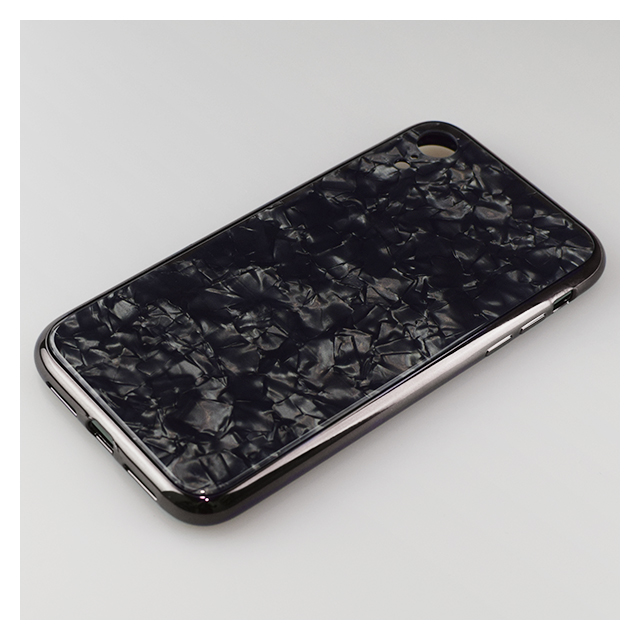 【アウトレット】【iPhoneXR ケース】Glass Shell Case for iPhoneXR (Black)サブ画像