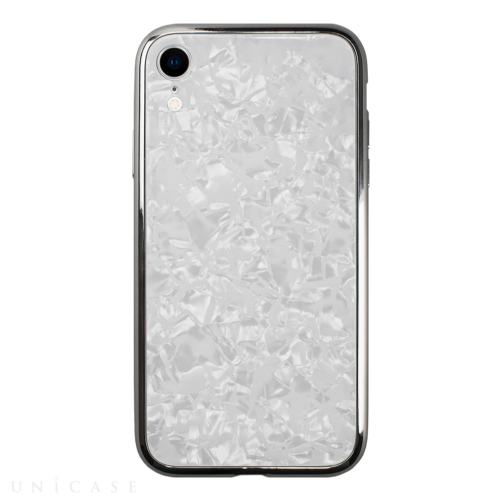 【アウトレット】【iPhoneXR ケース】Glass Shell Case for iPhoneXR (White)