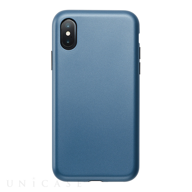 【アウトレット】【iPhoneXS/X ケース】Smooth Touch Hybrid Case for iPhoneXS/X (Azure Blue)