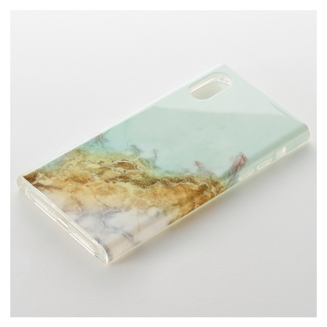 【アウトレット】【iPhoneXR ケース】Maelys Collections Marble for iPhoneXR (Mint)サブ画像