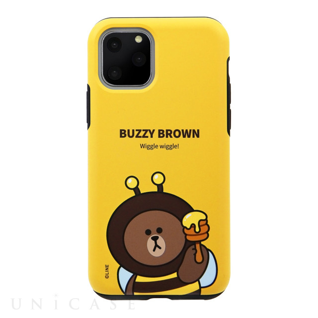 【iPhone11 Pro ケース】DUAL GUARD JUNGLE BROWN (BUZZY BROWN)