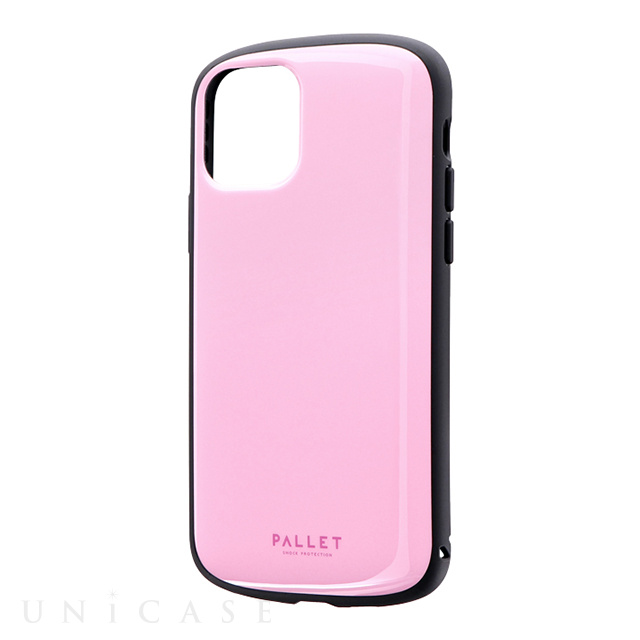 【iPhone11 Pro ケース】超軽量・極薄・耐衝撃ハイブリッドケース「PALLET AIR」 ピンク