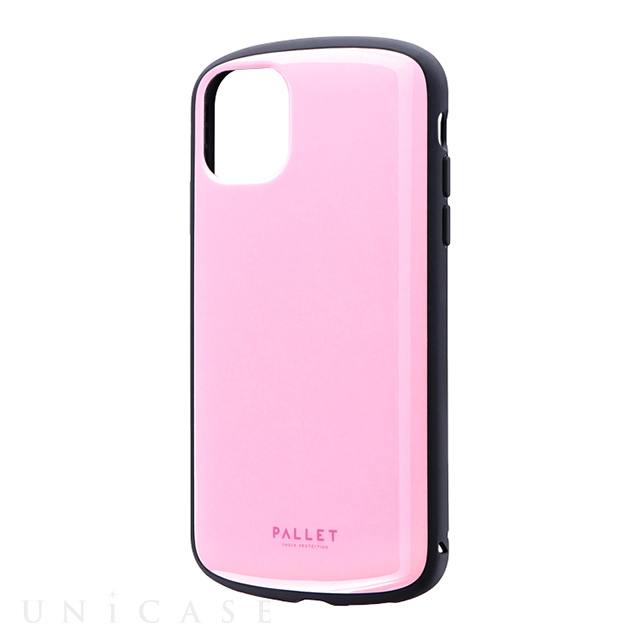 【iPhone11 ケース】超軽量・極薄・耐衝撃ハイブリッドケース「PALLET AIR」 ピンク