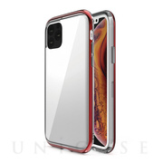 【iPhone11 Pro ケース】INFINITY CLEAR CASE (Red)