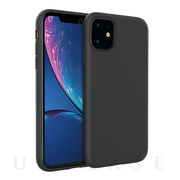 【iPhone11 ケース】SILCONE ALPHA CASE (ブラック)