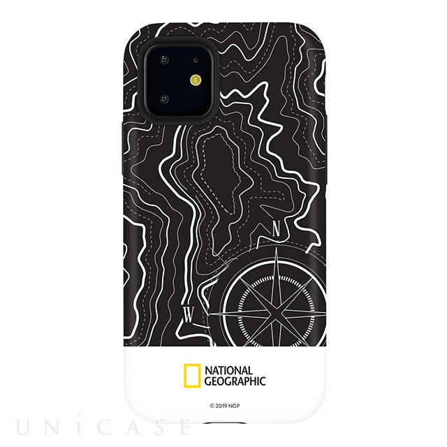 【iPhone11 ケース】Topography Case Double Protective (ホワイト)