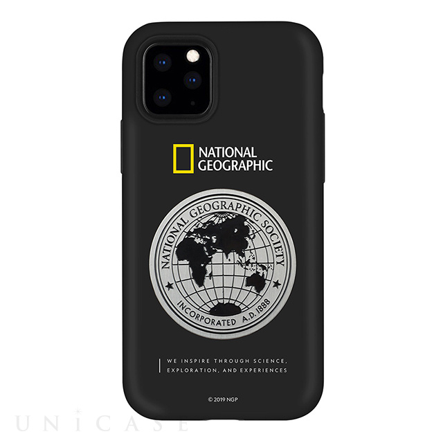 【iPhone11 Pro ケース】Global Seal Metal-Deco Case (ブラック)
